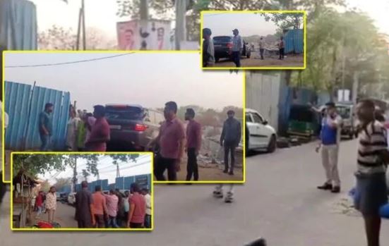 బంజారాహిల్స్‌లో బీజేపీ ఎంపీ హల్ చల్